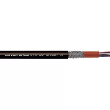   Lappkabel 0046301 Ölflex HEAT 180 EWKF C 2X0,75 mm2 300/500V fekete