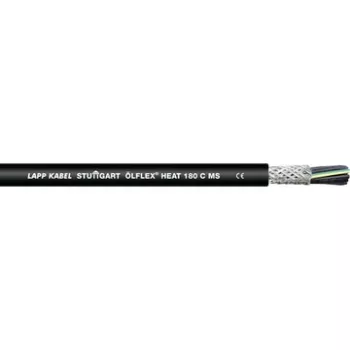   Lappkabel 0046712 Ölflex HEAT 180 C MS 7G1 mm2 300/500V fekete