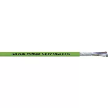   Lappkabel 1020100 Ölflex SERVO 728 CY 10x0,14+2x0,5 mm2 300V zöld RAL6018