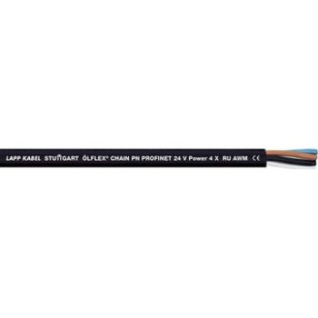   Lappkabel 1026791 Ölflex CHAIN PN 4X0,75 mm2 300V fekete RAL9005
