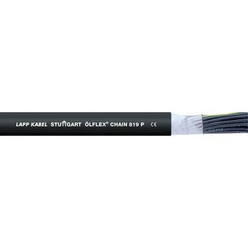 Lappkabel 1027811 Ölflex CHAIN 819 P 3G0,75 mm2 300/500V fekete RAL9005