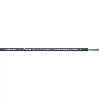   Lappkabel 1120457 Ölflex Classic 100 BK 3G1 mm2 0,6/1 kV fekete