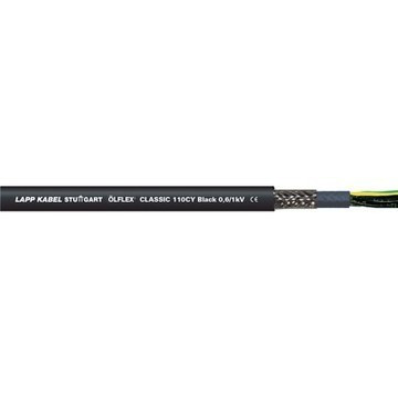 Lappkabel 1121306 Ölflex Classic 110 CY BLACK 2X1,5 mm2 0,6/1 kV fekete