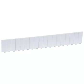   Legrand 001665 Modultakaró szürke 18m,6,5 modul széles fehér ( Legrand 001665 )