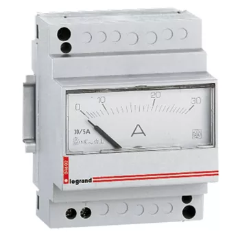  Legrand 004602 Lexic A mérő analóg közvetlen 0-30A AC/DC ( Legrand 004602 )
