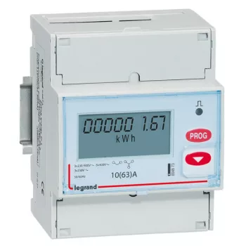   Legrand 004673 Lexic fogyasztásmérő 3F 63A közvetlen csatlakozással, impulzusadóval ( Legrand 004673 )