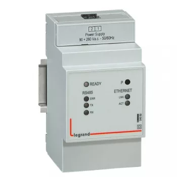   Legrand 004689 IP konverter RS 485 / Ethernet konverzióval - 2 modul ( Legrand 004689 )