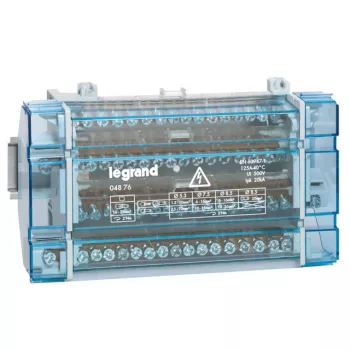  Legrand 004876 Lexic moduláris elosztóblokk 4P 125A 4x17 furat ( Legrand 004876 )
