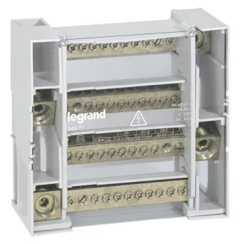   Legrand 004877 Lexic elosztóblokk 4P 250A 4x12 furat ( Legrand 004877 )