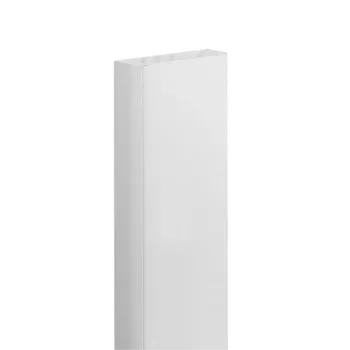   Legrand 010464 Univerzális DLP kábelcsatorna, 105 x 50 mm, 85 mm-es hajlékony fedéllel, válaszfal nélkül, Program Mosaic szerelvényekkel szerelhető, 2 m, fehér ( Legrand 010464 )