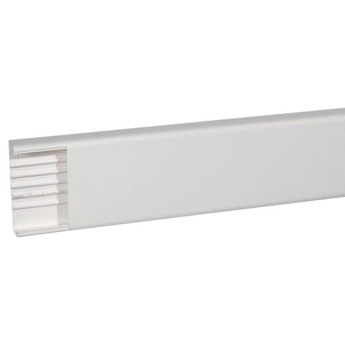 Legrand 010469 Univerzális DLP kábelcsatorna, 195 x 50 mm, 180 mm-es hajlékony fedéllel, válaszfal nélkül, 2 m, fehér ( Legrand 010469 )