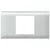 Legrand 011202 DLP alu keret Program Mosaic 2 modulos, 65 mm fedélhez ( Legrand 011202 )