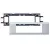 Legrand 011206 DLP alu keret Program Mosaic 6 modulos, 65 mm fedélhez ( Legrand 011206 )