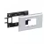 Legrand 011213 DLP alu keret Program Mosaic 3 modulos, 65 mm fedélhez ( Legrand 011213 )