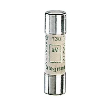   Legrand 013002 Lexic hengeres olvadóbiztosító 2A aM 10 x38 ütőszeg nélkül ( Legrand 013002 )