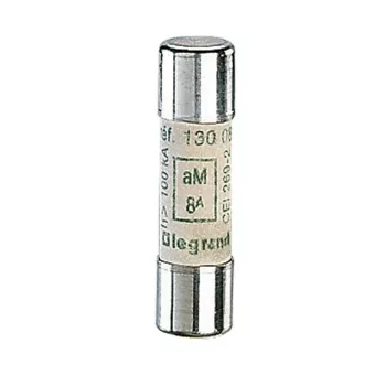   Legrand 013008 Lexic hengeres olvadóbiztosító 8A aM 10 x38 ütőszeg nélkül ( Legrand 013008 )