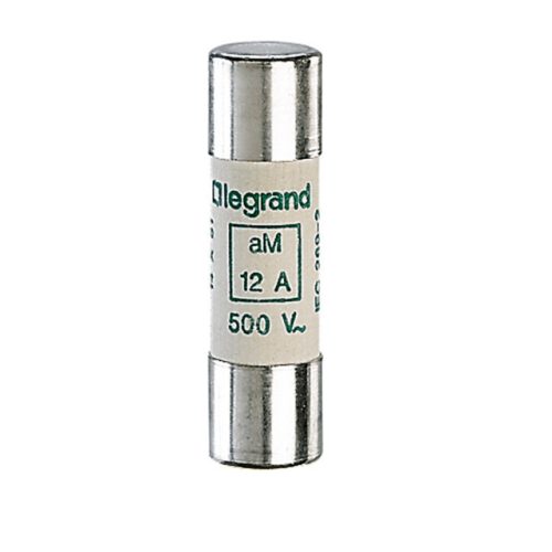 Legrand 014012 Lexic hengeres olvadóbiztosító 12A aM 14 x51 ütőszeg nélkül ( Legrand 014012 )