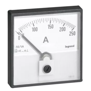   Legrand 014600 Lexic A mérő analóg ÁV csatlakoztatású 5A AC kerek kivágású ( Legrand 014600 )