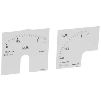   Legrand 014666 Lexic A mérőskála 0-1250AA, V, W, VA, Hz, kWh ( Legrand 014666 )