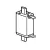 Legrand 017050 késes aljzat 1 aM 125A ( Legrand 017050 )