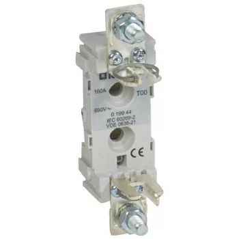   Legrand 019944 késes aljzat 000/00 1P 160A M8 kalapsínre is rögzíthető ( Legrand 019944 )