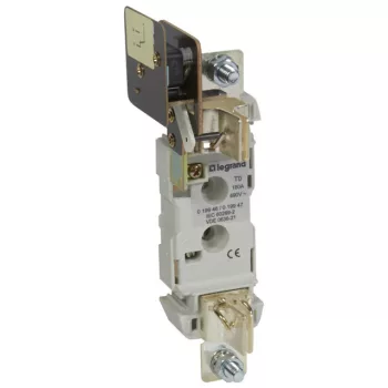   Legrand 019947 késes aljzat 0 1P 160A M8 kalapsínre is rögzíthető mikrokapcsolóval ( Legrand 019947 )