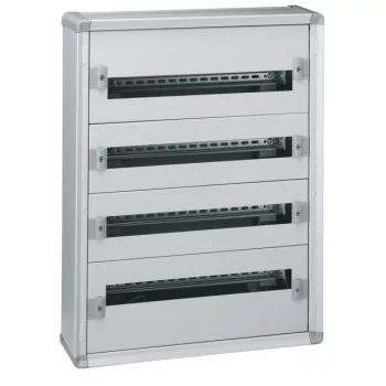   Legrand 020004 XL3 160 4 sor 96 mod fém fali előszerelt elosztószekrény ( Legrand 020004 )
