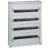 Legrand 020004 XL3 160 4 sor 96 mod fém fali előszerelt elosztószekrény ( Legrand 020004 )