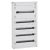 Legrand 020046 XL3 160 4 sor 96 mod DPX160 falonkívüli fém fali előszerelt elosztószekrény ( Legrand 020046 )