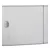 Legrand 020252 XL3 160 teli ajtó domború 450mm ( Legrand 020252 )