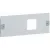 Legrand 020324 XL3 400 mod. fém előlap 200mm DPX250-hez vízszintes ( Legrand 020324 )