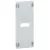 Legrand 020329 XL3 400 mod. fém előlap 600mm kábeltokba DPX630 ( Legrand 020329 )