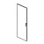 Legrand 020557 XL3 4000 fém ajtó 975mm domború ( Legrand 020557 )