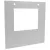 Legrand 020939 XL3 4000 fém elõlap 600mm DMX3b 24 mod ( Legrand 020939 )