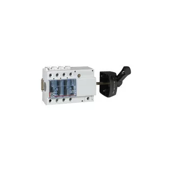   Legrand 022516 Vistop 63A 3P oldalsó, fekete karral, terhelésszakaszoló kapcsoló sínre ( Legrand 022516 )