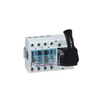   Legrand 022522 Vistop 100A 4P mellső, fekete karral, terhelésszakaszoló kapcsoló sínre ( Legrand 022522 )