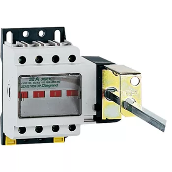   Legrand 022734 Vistop 32A meghosszabbított rotációs hajtás fekete ( Legrand 022734 )