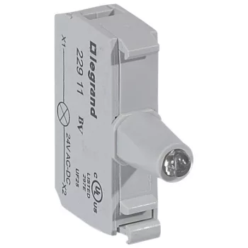   Legrand 022911 Osmoz csavaros fényforrás elem - piros 24V ~/= ( Legrand 022911 )