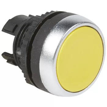  Legrand 023804 Osmoz süllyesztett nyomógomb - sárga ( Legrand 023804 )