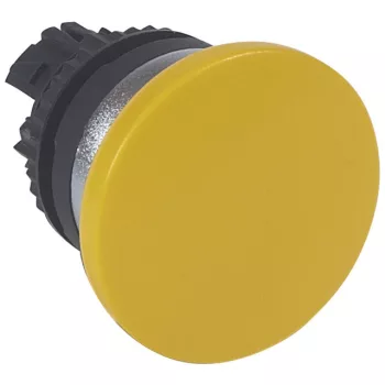   Legrand 023837 Osmoz gombafejű nyomógomb - sárga Ø40 ( Legrand 023837 )