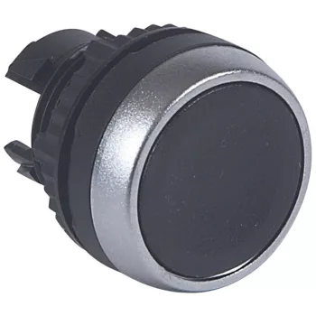   Legrand 023846 Osmoz reteszelt süllyesztett nyomógomb - fekete ( Legrand 023846 )