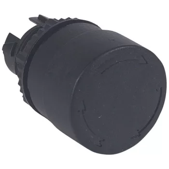   Legrand 023881 Osmoz vészleállító gomb reteszoldás forgatással Ø32 - fekete ( Legrand 023881 )