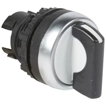   Legrand 023928 Osmoz forgatókaros 3 állású középre visszaugrós kapcsoló - fekete ( Legrand 023928 )