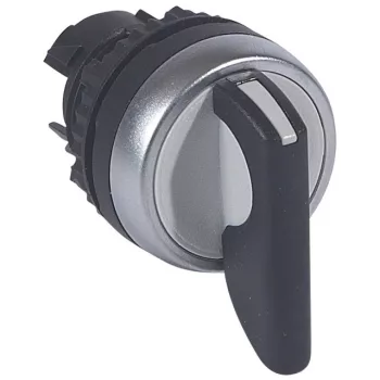   Legrand 023941 Osmoz hosszúkaros 3 állású jobbról visszaugrós kapcsoló - fekete ( Legrand 023941 )