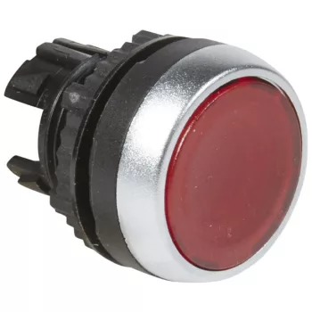   Legrand 024021 Osmoz reteszelt süllyesztett világító nyomógomb - piros ( Legrand 024021 )