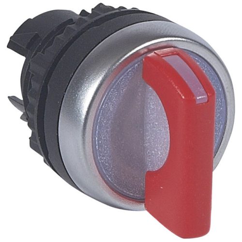 Legrand 024035 Osmoz forgatókaros 2 fix állású világító kapcsoló - piros ( Legrand 024035 )