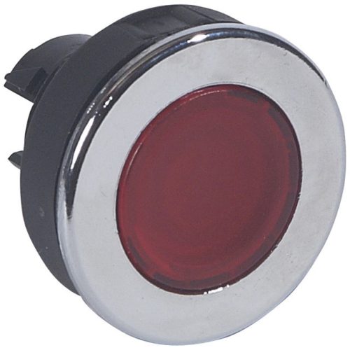 Legrand 024040 Osmoz extralapos reteszelt világító nyomógomb - piros Ø30 ( Legrand 024040 )
