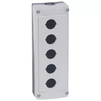   Legrand 024205 Osmoz üres doboz 5 lyuk - szürke ( Legrand 024205 )