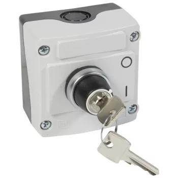   Legrand 024217 Osmoz szürke tokozat kulcsos 2 állású kapcsoló - Z ( Legrand 024217 )