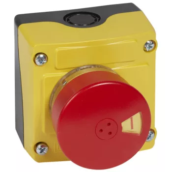   Legrand 024218 Osmoz sárga tokozat EN418 vészlállítóval -Ny ( Legrand 024218 )